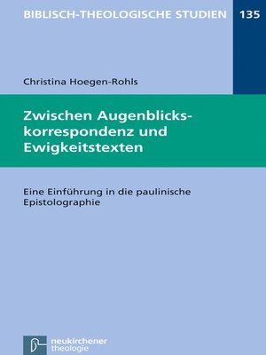 cover image of Zwischen Augenblickskorrespondenz und Ewigkeitstexten